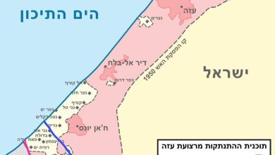 صورة إعلام إسرائيلي: محور ميراج لتنفيذ خطة “الإجلاء الطوعي”