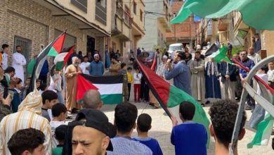 صورة للجمعة 72.. آلاف المغاربة ينظمون وقفات تضامنية مع غزة (فيديو)