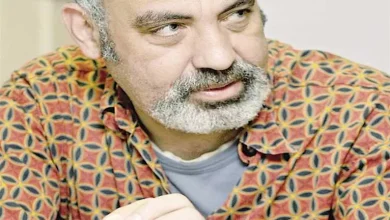 صورة نبيلة عبيد تنعى والدة المخرج خالد الحجر