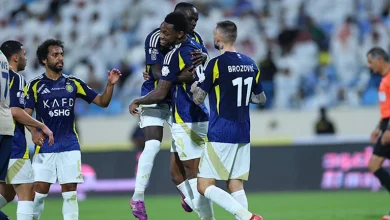 صورة النصر السعودي يقسو على الأخدود بـ 9 أهداف في الدوري السعودي