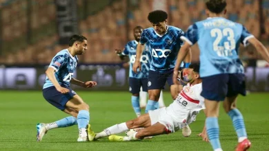 صورة ماييلي في الهجوم.. تشكيل بيراميدز أمام بتروجيت في الدوري الممتاز