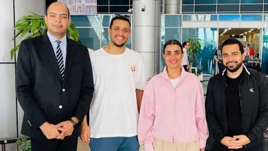 صورة “بعد التتويج التاريخي”.. وزارة الرياضة تستقبل بطلي العالم في الإسكواش
