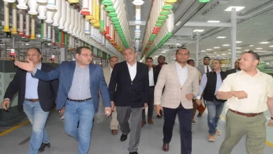 صورة مصر للغزل والنسيج تستقبل وزير زراعة مدغشقر لبحث فرص التعاون المشترك