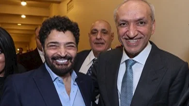 صورة بالصور.. لقاء مثمر يجمع بين حميد الشاعري وسالم الهندي بحفل محمد عبده بالأوبرا