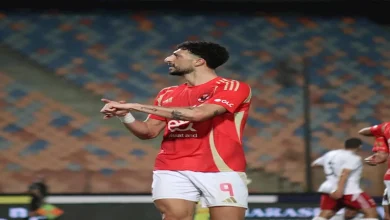 صورة أرقام.. سر وشم وسام أبو علي بعد تألقه في مباراة الأهلي والمصري