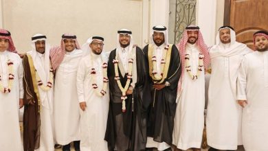 صورة عبدالكريم يحتفي بليلة العمر  أخبار السعودية