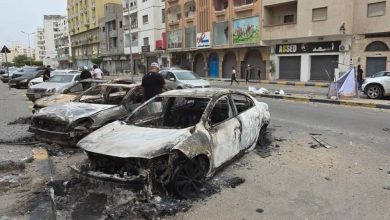 صورة ليبيا: تجدد المظاهرات الغاضبة ومحتجون يغلقون شوارع رئيسية  أخبار السعودية