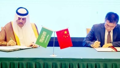 صورة توقيع محضر لجنة الشؤون الأمنية المنبثقة عن اللجنة السعودية  الصينية  أخبار السعودية