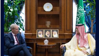 صورة «الجبير» يستقبل نائب الأمين العام للشؤون السياسية بجهاز العمل الخارجي في الاتحاد الأوروبي