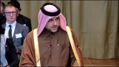 صورة قطر أمام العدل الدولية: إسرائيل ترتكب إبادة جماعية ضد الفلسطينيين
