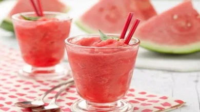 صورة ماذا يحدث لكليتيك عند شرب كوب من عصير البطيخ على الريق؟