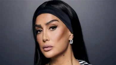 صورة صورة- إصابة غادة عبد الرازق في قدمها