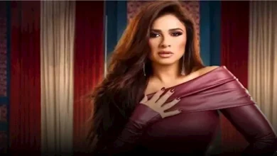 صورة ياسمين عبدالعزيز بالحجاب وترسل “قبلة الوداع” لأضحية العيد