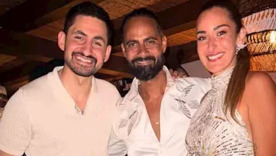 صورة بالصور.. أمير المصري يوجه رسالة تهنئة لـ أمينة خليل بمناسبة زفافها