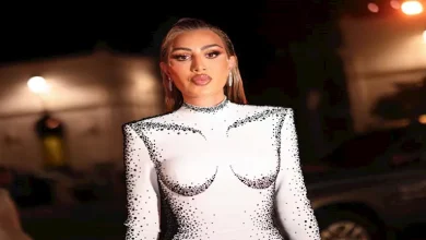 صورة تاج برأس كبش وفستان أسود.. سر اختيار مايا دياب لإطلالتها الأخيرة