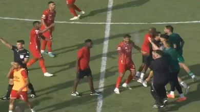 صورة كهربا والبدري في خطر.. اقتحام جماهيري في مباراة الاتحاد وأهلي طرابلس (