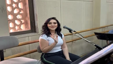 صورة مي فاروق تنشر صورًا من كواليس التحضير لحفلها في الأوبرا