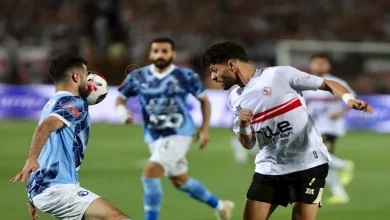 صورة بيراميدز ينهى الشوط الأول متقدماً على الزمالك في نهائي كأس مصر