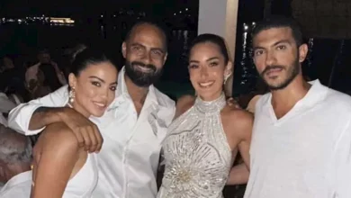 صورة أمينة خليل تقيم حفل زفاف جديدا باليونان (صورة)