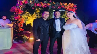 صورة حفل زفاف لاعب الأهلي السابق لؤي وائل