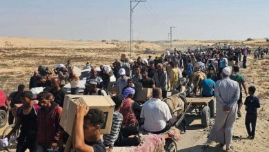 صورة مؤسسة غزة الإنسانية تزعم أنها لم توزع مساعدات اليوم بسبب تهديدات من حماس