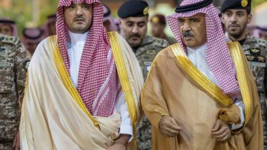 صورة عبدالعزيز بن سعود يتفقد قوات الأمن الخاصة المشاركة ضمن قوات أمن الحج  أخبار السعودية