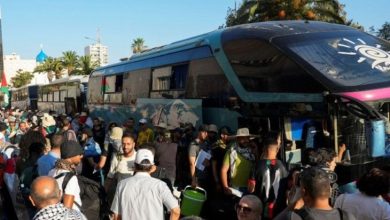 صورة قافلة الصمود “توحد” المغاربة لنصرة الشعب الفلسطيني