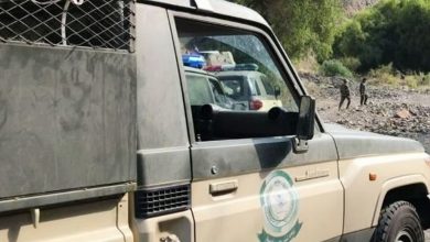 صورة دوريات المجاهدين بجازان تقبض على مواطن لنقله 8 مخالفين لنظام أمن الحدود