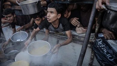 صورة موقع إكسيوس : المجاعة في غزة تتسبب بتراجع الدعم في امريكا لاسرائيل