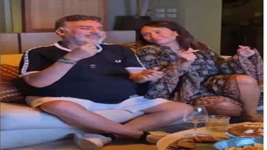 صورة إنجي علي ترقص مع تامر حبيب على أغنية “خطفوني”لـ عمرو دياب (ص