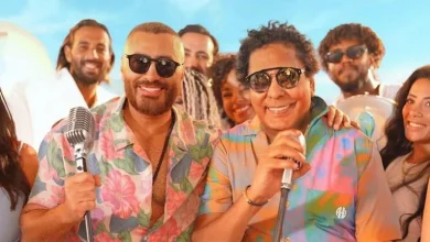 صورة منير وتامر حسني يحتفلون بطرح “الذوق العالي” بحضور بنات محمد رحيم