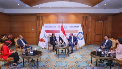 صورة وزير البترول يبحث مع “باريك جولد” التوسع في التنقيب عن الذهب بمصر