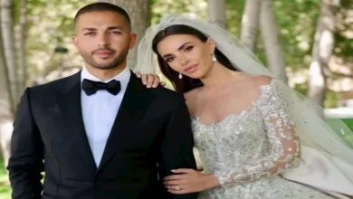 صورة بعد حفل زفافهما.. 10 معلومات عن سيليو صعب وزين قطامي