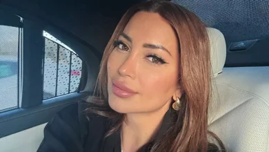 صورة بـ “فستان أحمر”.. 10 صور لـ نسرين طافش من أحدث جلسة تصوير