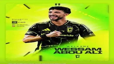 صورة سبب عدم مشاركة وسام أبو علي مع كولومبوس كرو الأمريكي