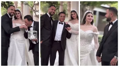 صورة 25 صورة من حفل زفاف بسملة ابنة محمد فؤاد