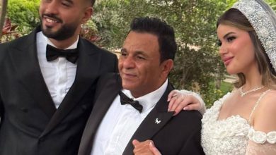 صورة محمد فؤاد يحتفل بزفاف ابنته بسملة  أخبار السعودية