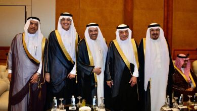 صورة الحمدان والفضل يحتفلان بزواج عبدالملك  أخبار السعودية