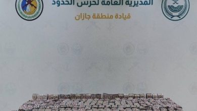 صورة إحباط تهريب 177,150 قرصاً خاضعاً لتنظيم التداول الطبي في جازان  أخبار السعودية
