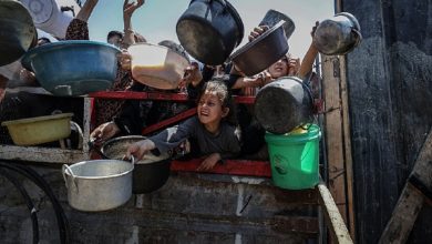 صورة لامي: أشعر بالاشمئزاز من استهداف أطفال غزة وهم يمدون أيديهم للحصول على الطعام