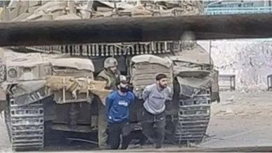صورة صورة جديدة توثق استخدام الاحتلال فلسطينيا بغزة درعا بشريا (شاهد)