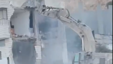 صورة الاحتلال يهدم منزلا في روجيب شرق نابلس