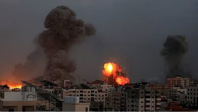صورة استشهاد 7 فلسطينيين في قصف إسرائيلي على خان يونس جنوبي قطاع غزة
