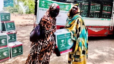صورة “إغاثي الملك سلمان” يوزّع 400 سلة غذائية في ولاية النيل الأزرق بالسودان