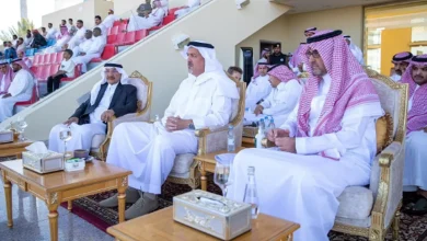 صورة الأمير بندر بن خالد بن فيصل يشهد انطلاقة موسم سباقات الطائف