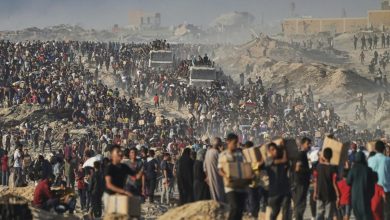 صورة الحصاد المر لمؤسسة غزة الإنسانية قبل إغلاقها..مصائد الموت والذل ..