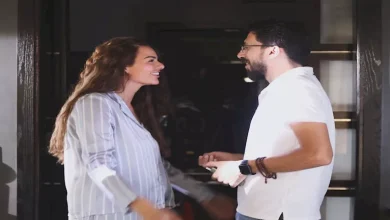 صورة هنادي مهنا تنشر صورا من “بتوقيت 2028” بمسلسل “ما تراه ليس كما يبدو”