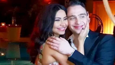 صورة تفاصيل صورة متداولة لـ  شيرين وحسام حبيب في أحد معارض الأثاث