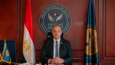 صورة رئيس الرقابة المالية يعقد اجتماعات ثنائية مع قادة المؤسسات المالية الس