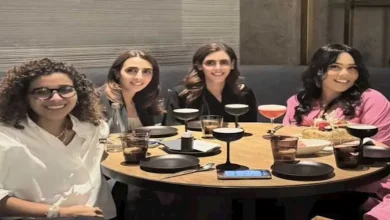 صورة شيماء سيف تحتفل بعيد ميلادها وسط صديقاتها.. ونجوم الفن يهنئون
